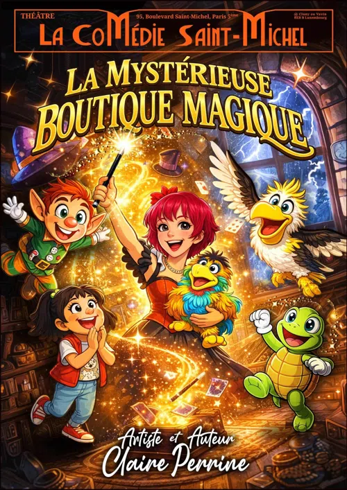 Affiche de La mystérieuse boutique magique