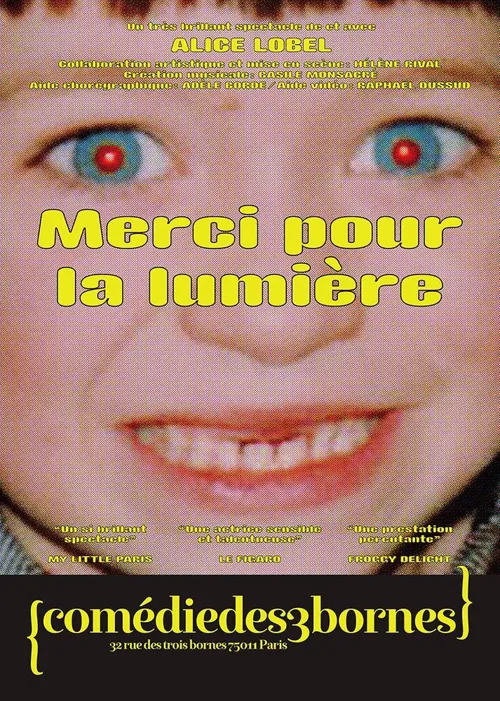 Affiche de Merci pour la lumière