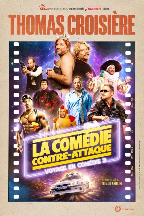 Affiche de Thomas Croisière dans La comédie contre-attaque
