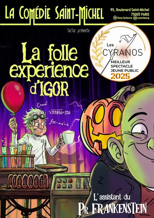 Affiche de La folle expérience d'Igor