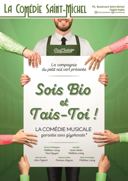 Affiche de Sois bio et tais-toi