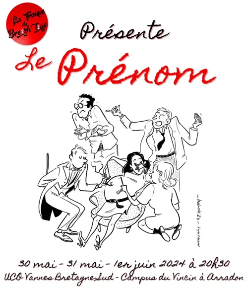 Affiche de Le prénom