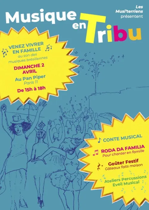 Affiche de Musique en tribu