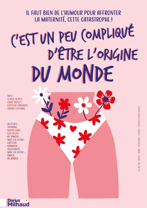Affiche de C'est un peu compliqué d'être l'origine du monde