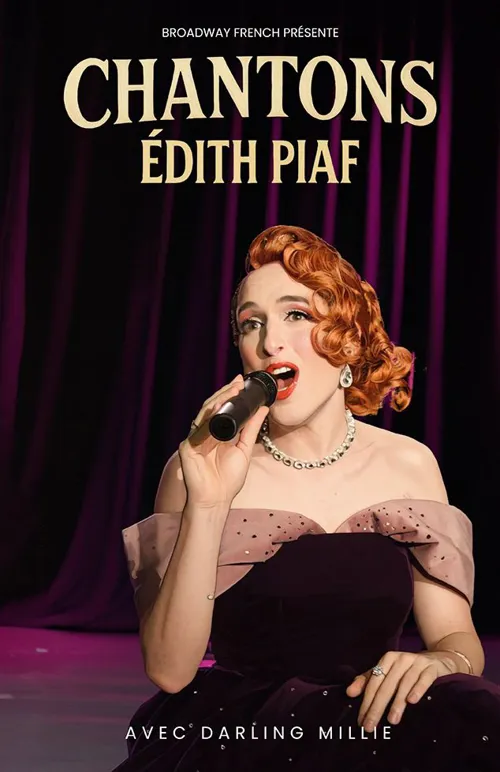 Affiche de Chantons Édith Piaf