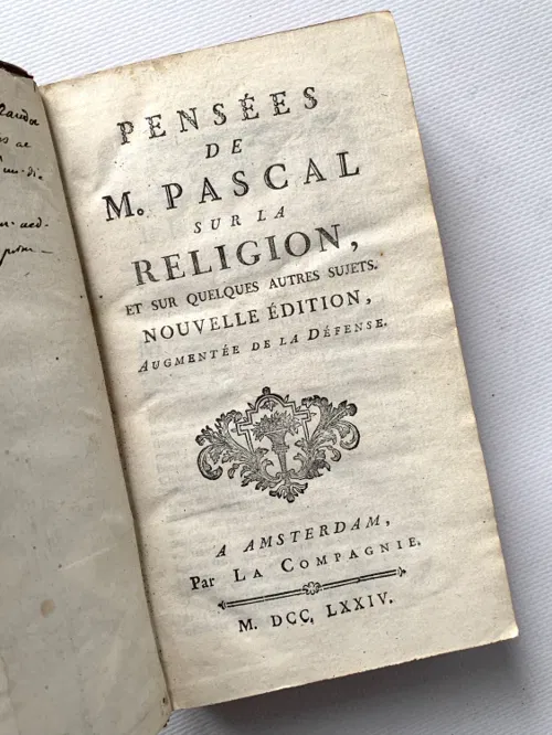 Affiche de Visite guidée : Blaise Pascal le philosophe | par Gilles Henry
