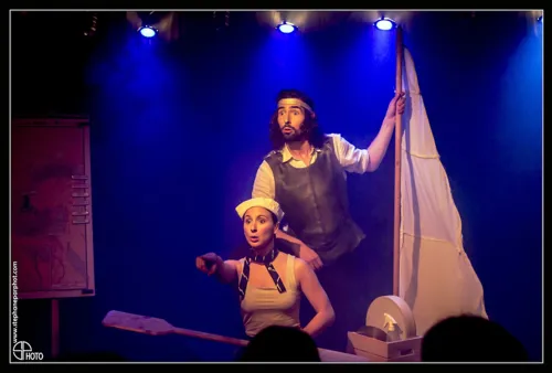 Julie Costanza et Jean-Baptiste Darosey