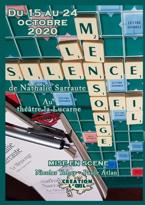 Affiche de Le silence et le mensonge