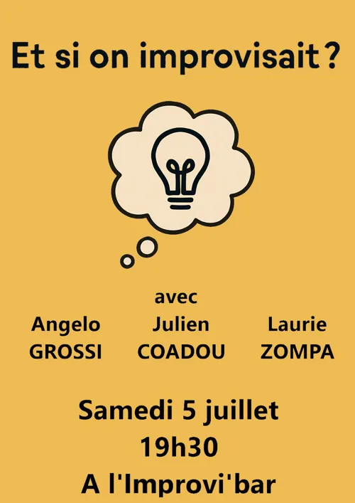 Affiche de Et si on improvisait?