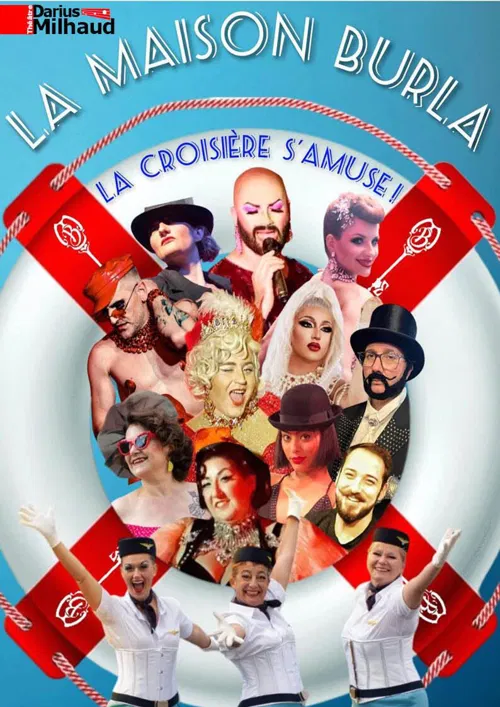 Affiche de La Maison Burla : La croisière s'amuse