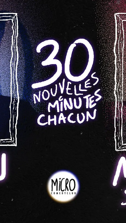 Affiche de 30-30 avec Maxime Stockner et Kevin Robin