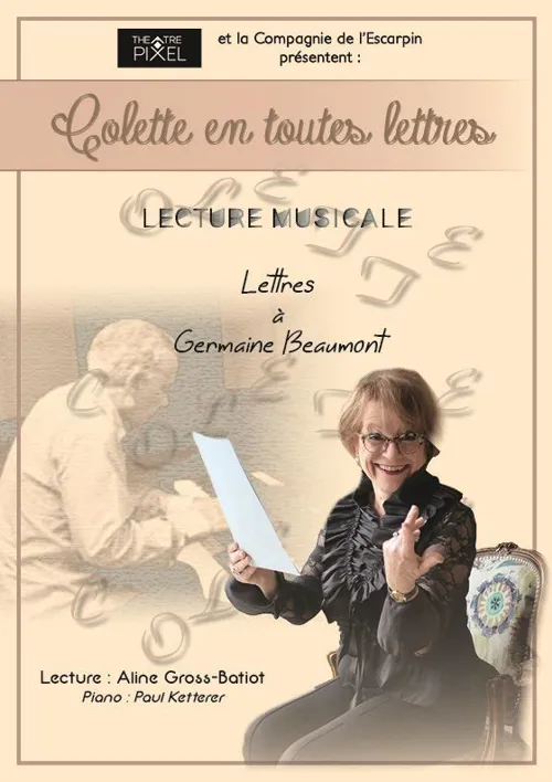 Affiche de Colette en toutes lettres