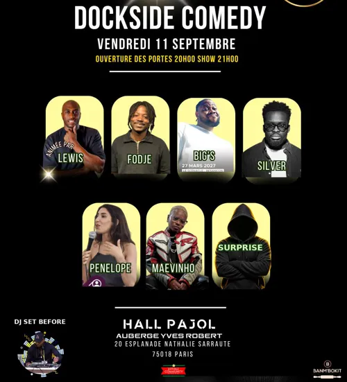 Affiche de Dockside Comedy Show