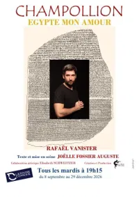 Affiche de Champollion : Egypte mon Amour