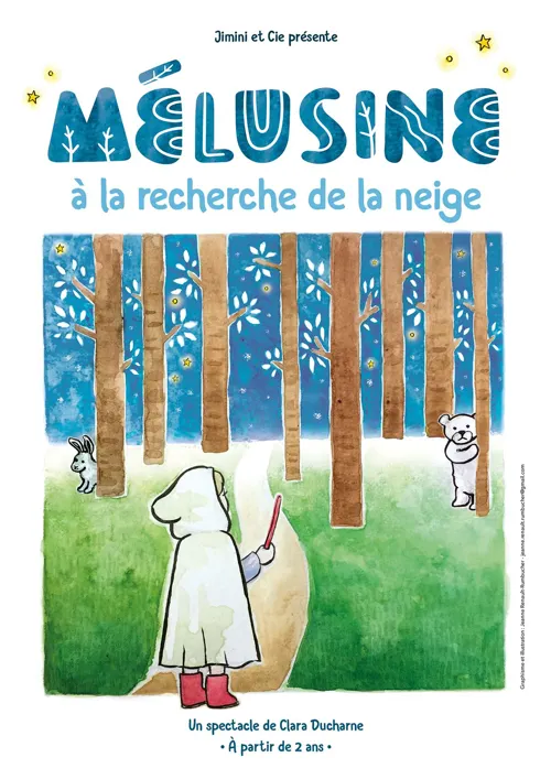 Affiche de Mélusine à la recherche de la neige