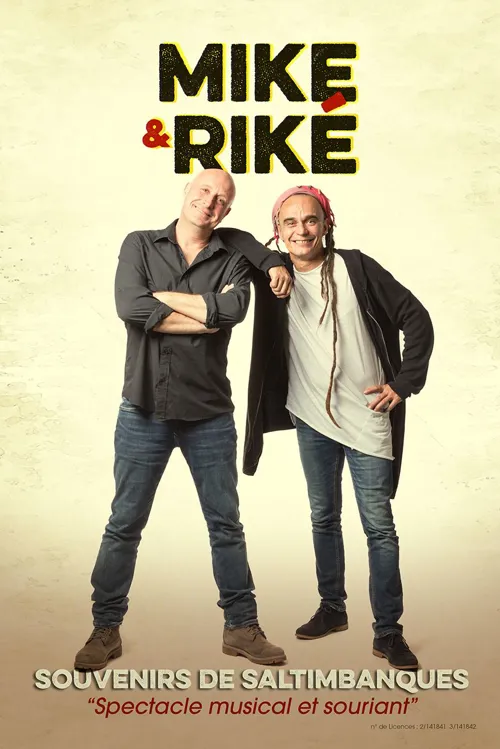 Affiche de Mike & Riké : Souvenirs de saltimbanques