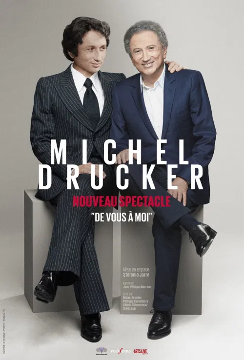 Affiche de Michel Drucker dans De vous à moi