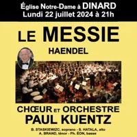 Choeur et orchestre Paul Kuentz : Le Messie de Haendel | Dinard - 