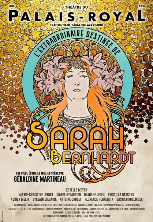 Affiche de L'extraordinaire destinée de Sarah Bernhardt