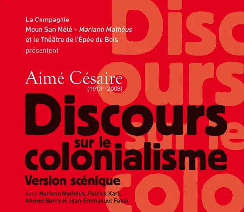 Affiche de Discours sur le colionalisme
