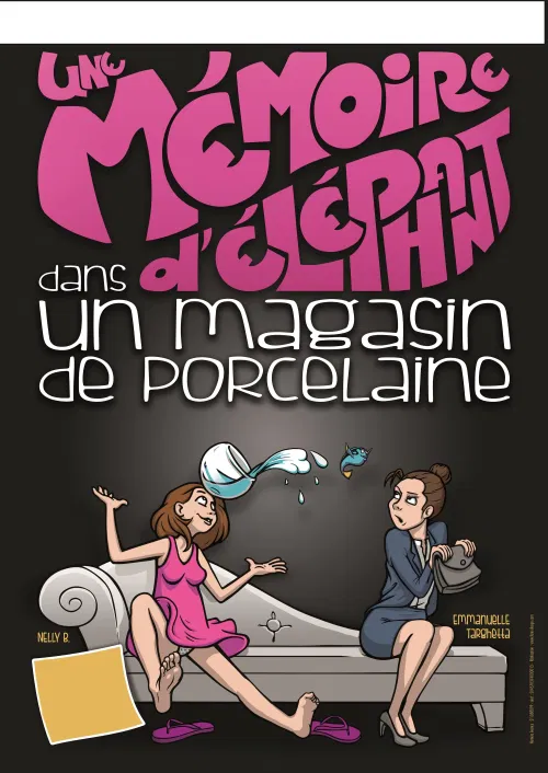 Affiche de Une mémoire d'éléphant dans un magasin de porcelaine