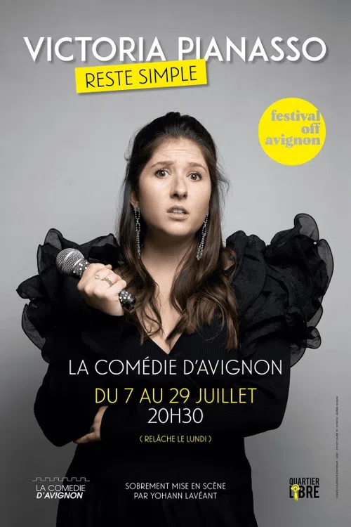 Affiche de Victoria Pianasso dans Reste Simple