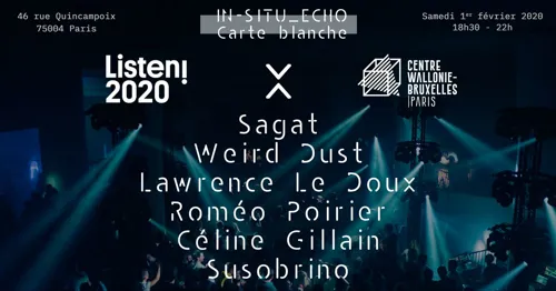 Affiche de Listen! Festival @ CWB