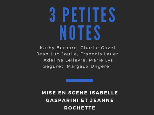 Affiche de Trois petites notes