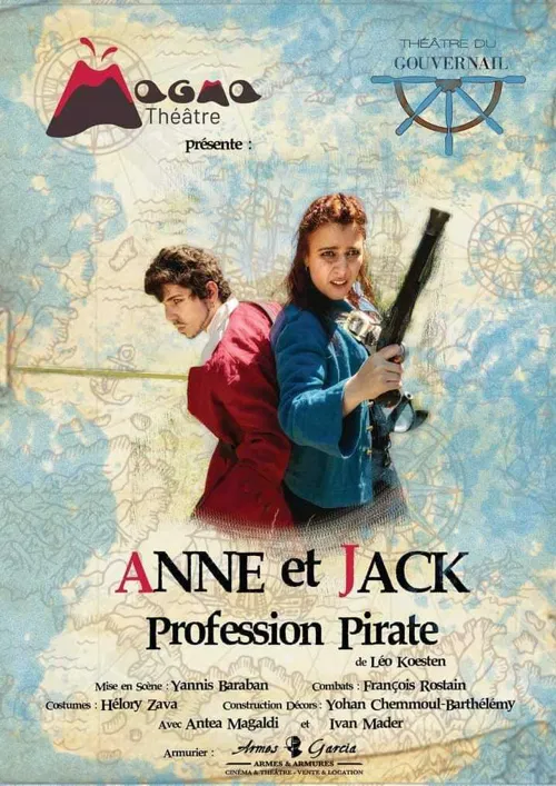 Affiche de Anne et Jack : profession pirate