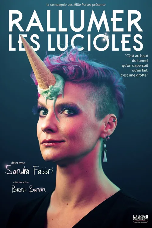 Affiche de Sandra Fabbri dans Rallumer les lucioles