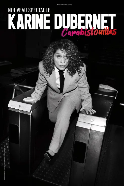 Affiche de Karine Dubernet dans Carabistouilles
