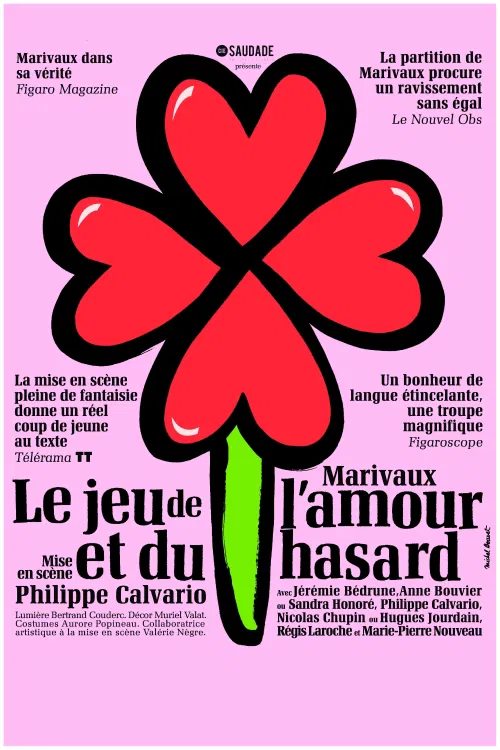 Affiche de Le jeu de l'amour et du hasard