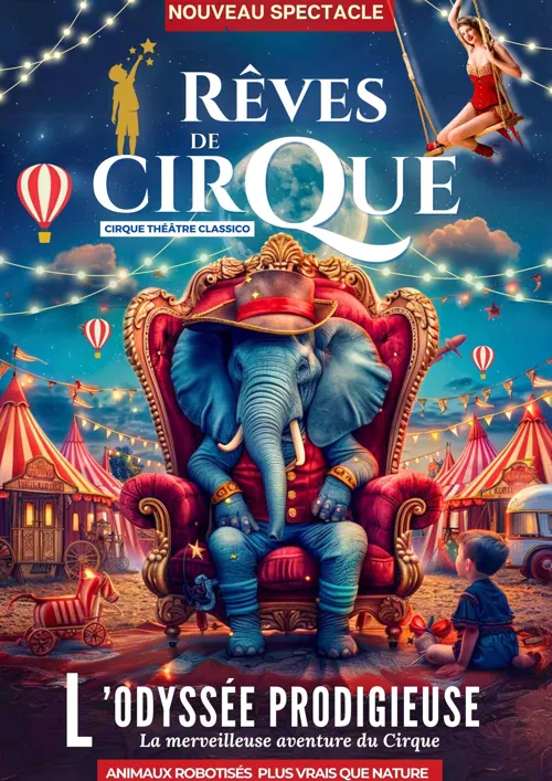Affiche de Le Cirque Classico dans Rêves de Cirque - Le Havre