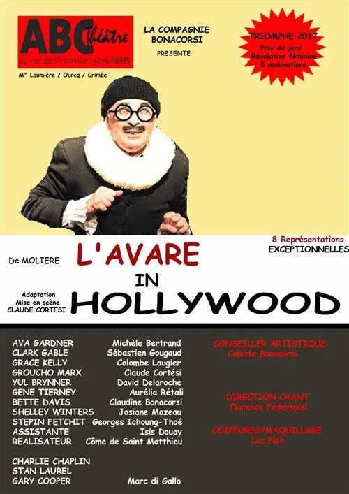 Affiche de L'Avare in Hollywood