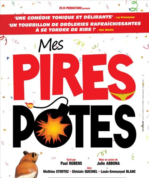 Affiche de Mes pires potes