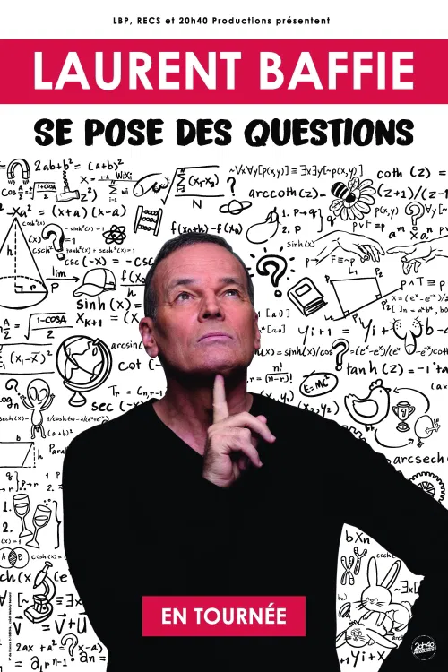 Affiche de Laurent Baffie dans Laurent Baffie se pose des questions