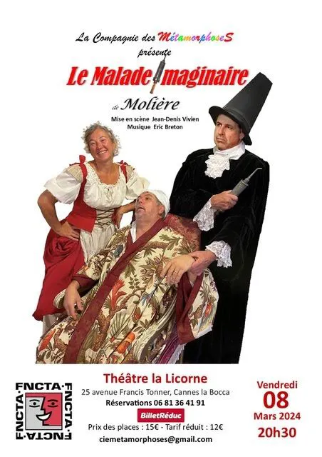 Affiche de Le malade imaginaire