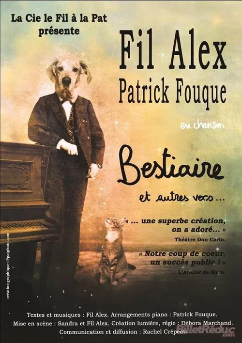 Affiche de Bestiaire et autres vers...