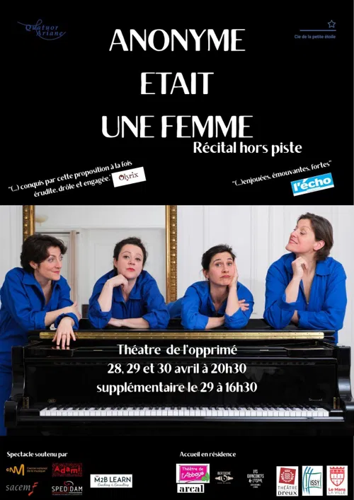 Affiche de Anonyme était une femme