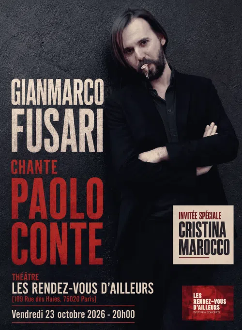 Affiche de Gianmarco Fusari : Hommage à Paolo Conte