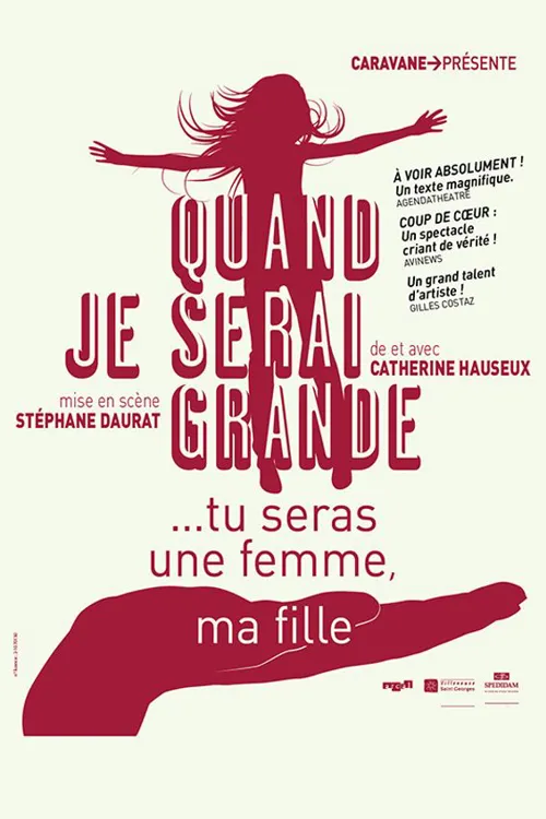 Affiche de Quand je serai grande... Tu seras une femme, ma fille