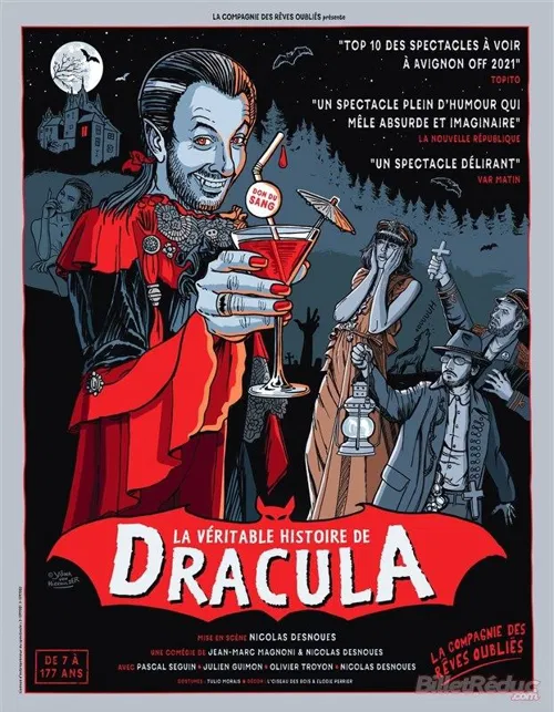 Affiche de La véritable histoire de Dracula