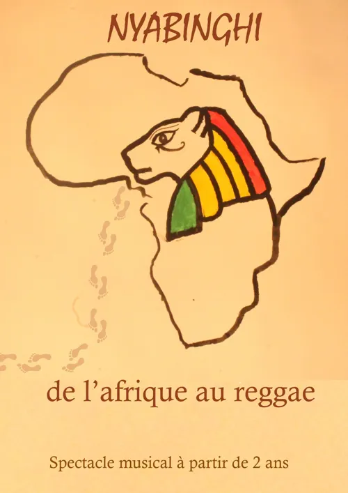 Affiche de Nyabinghi, de l'Afrique au reggae