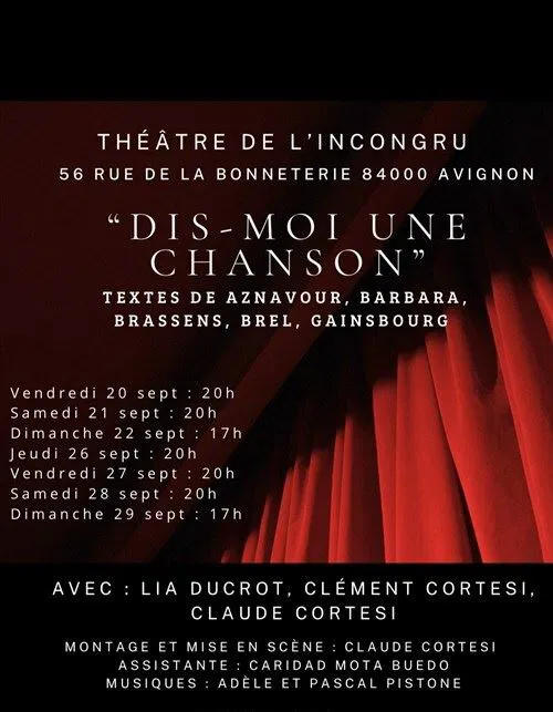 Affiche de Dis-moi une chanson