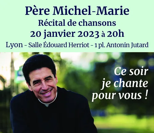Affiche de Concert du Père Michel Marie | à Lyon