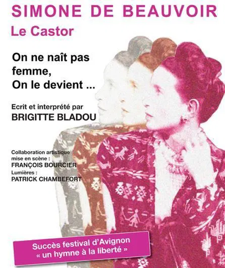 Affiche de Simone de Beauvoir | Le Castor