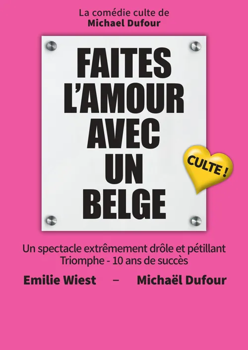 Affiche de Faites l'amour avec un belge !