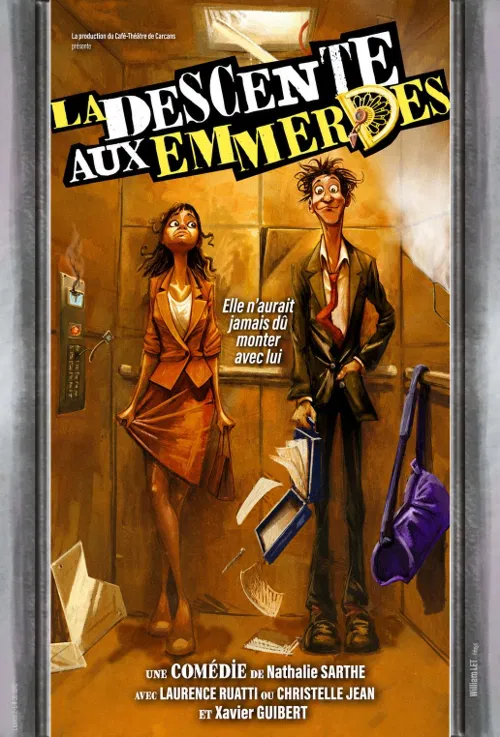 Affiche de La descente aux emmerdes