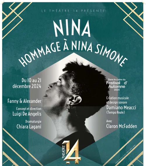 Affiche de Nina : hommage à Nina Simone