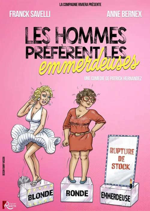 Affiche de Les hommes préfèrent les emmerdeuses